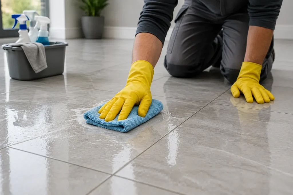 How to Clean Porcelain Tiles